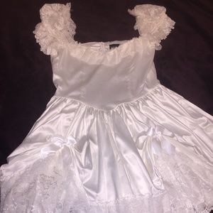 Dolls Kill satin dress
